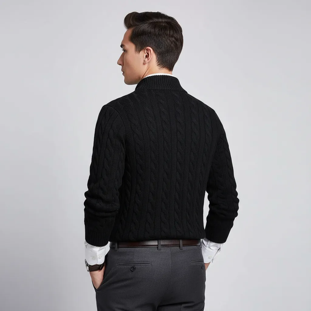 Pull en maille avec fermeture éclair - Image 22
