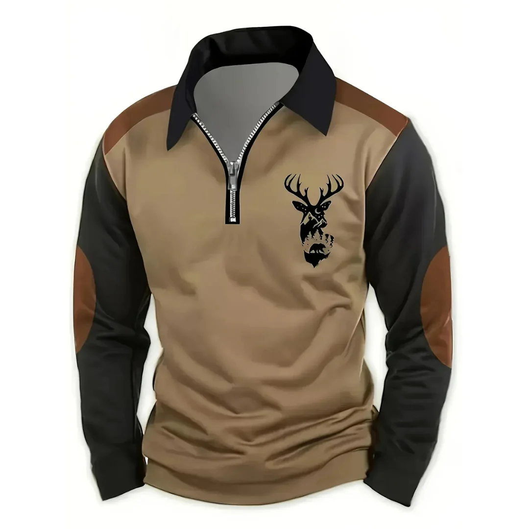 Pull homme avec fermeture éclair - Image 3
