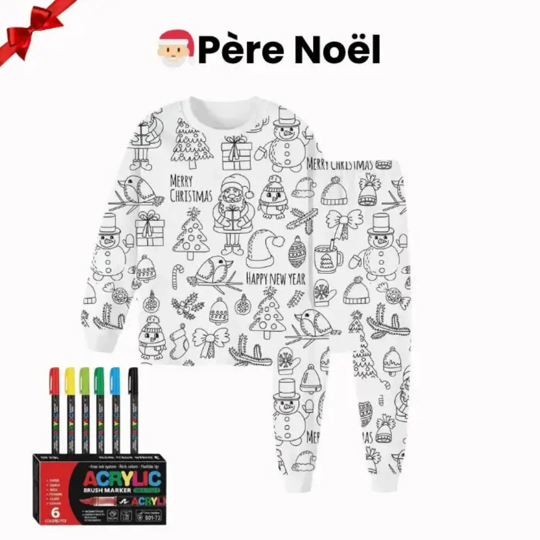 Pyjama à colorier pour enfants - Image 14