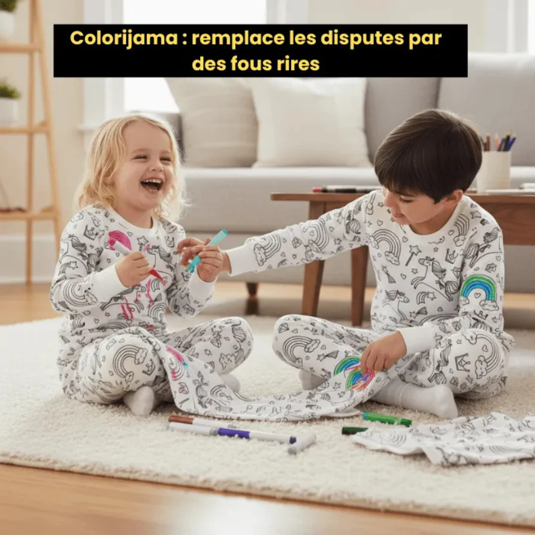 Pyjama à colorier pour enfants - Image 8