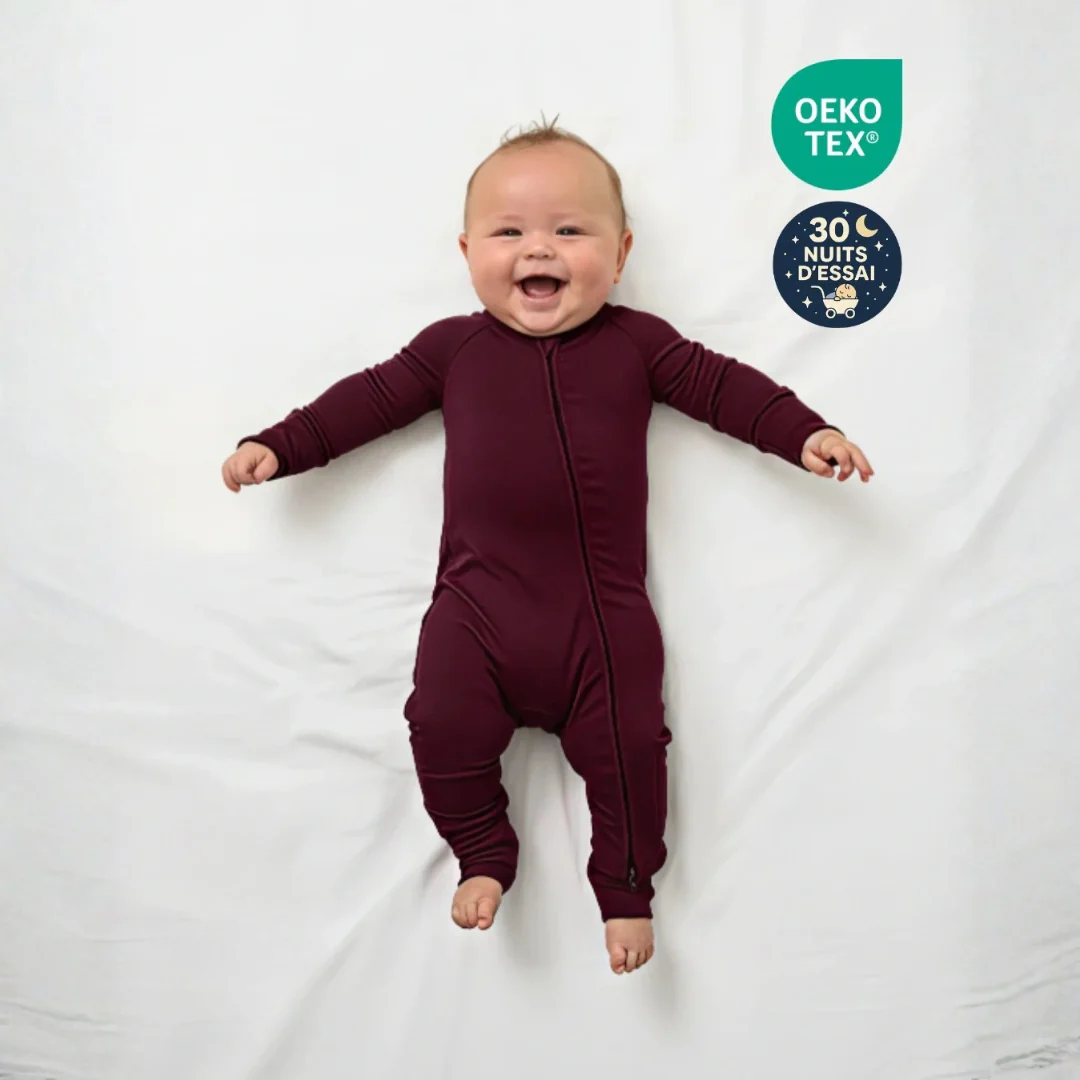 Pyjama bébé en bambou évolutif doux et confortable - Image 12