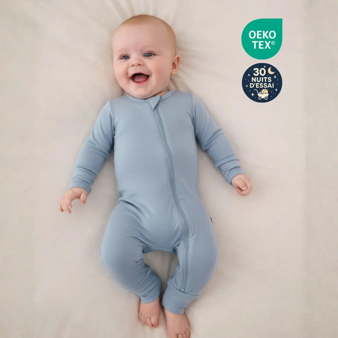 Pyjama bébé en bambou évolutif doux et confortable - Image 8