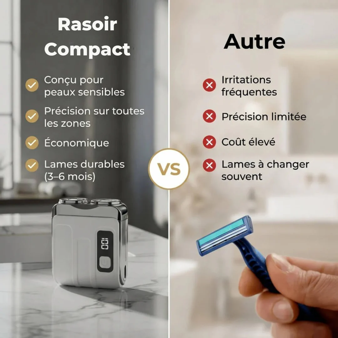 Rasoir Compact Rechargeable - Image 5