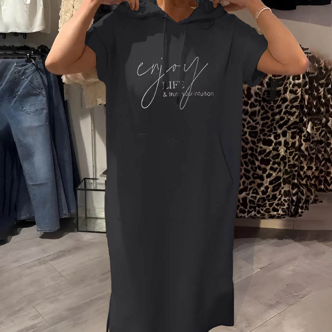 Robe à capuche confortable pour femmes - Image 2