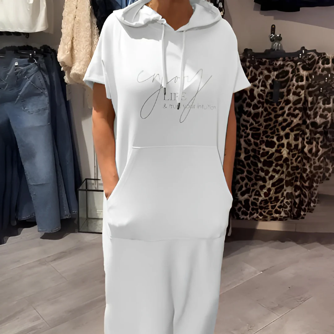 Robe à capuche confortable pour femmes - Image 4