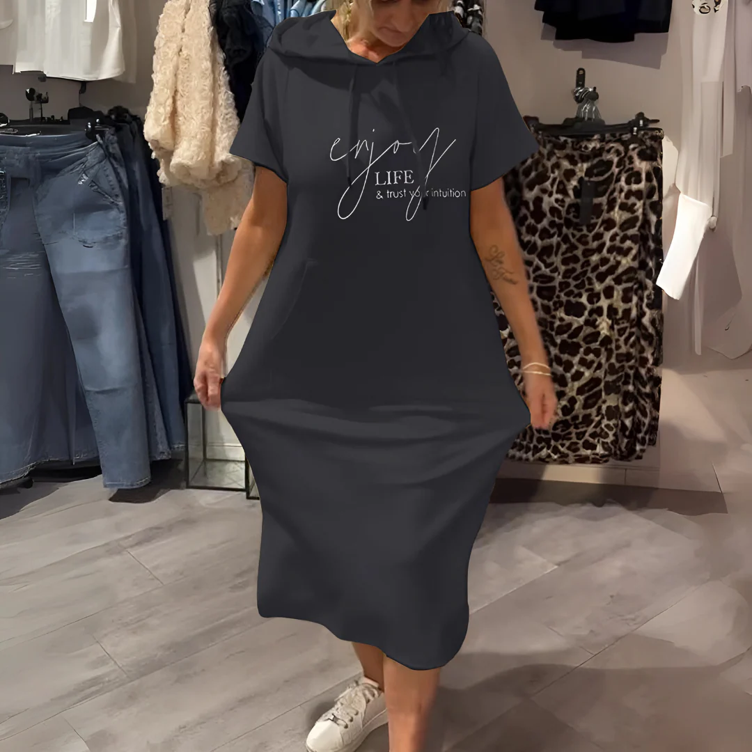 Robe à capuche confortable pour femmes - Image 6