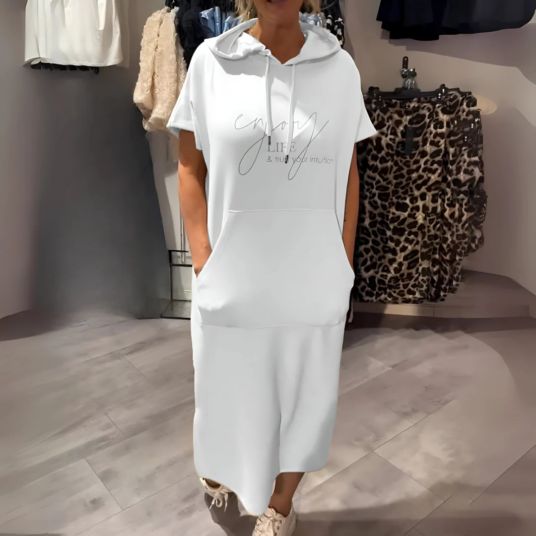 Robe à capuche confortable pour femmes - Image 7