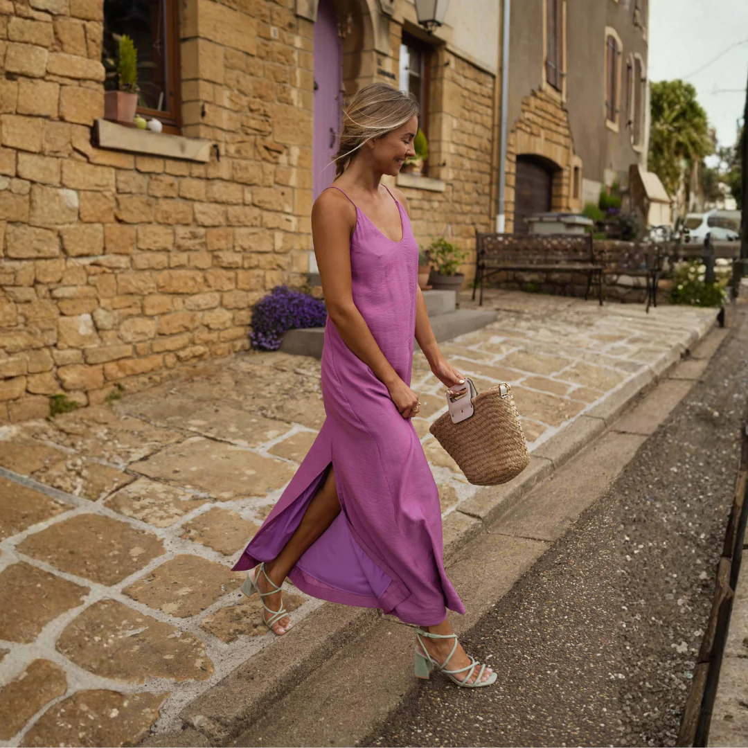Robe longue fluide élégante femme - Image 4