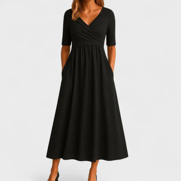 Élégante robe midi - Image 3