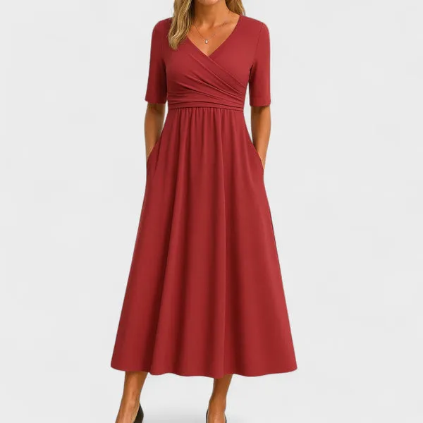 Élégante robe midi - Image 4
