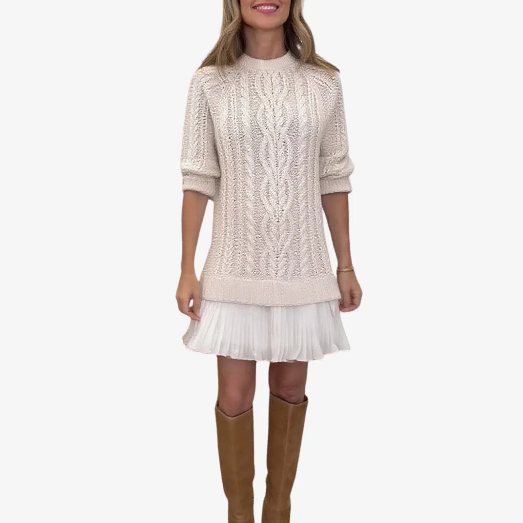 Robe Pull en Maille Douce - Image 2