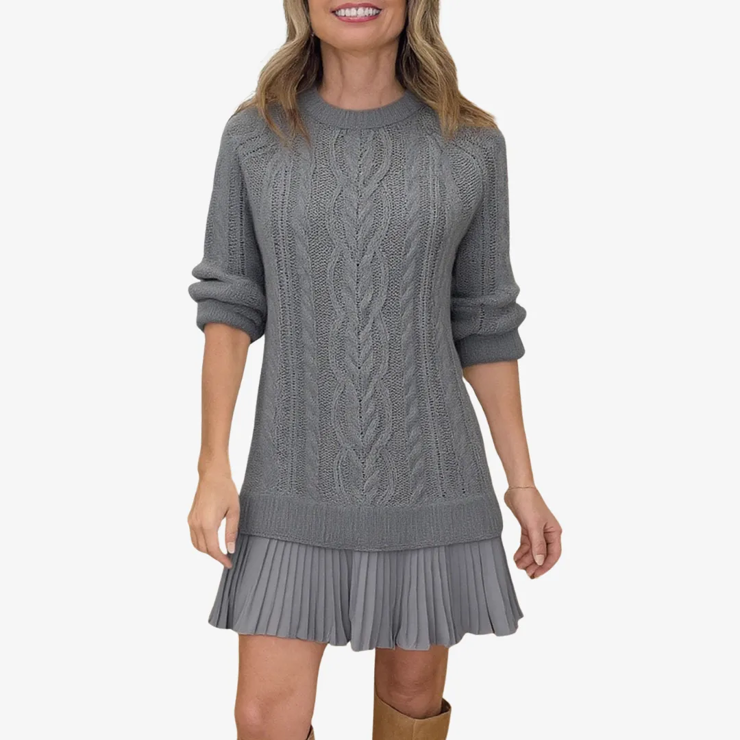 Robe Pull en Maille Douce - Image 6