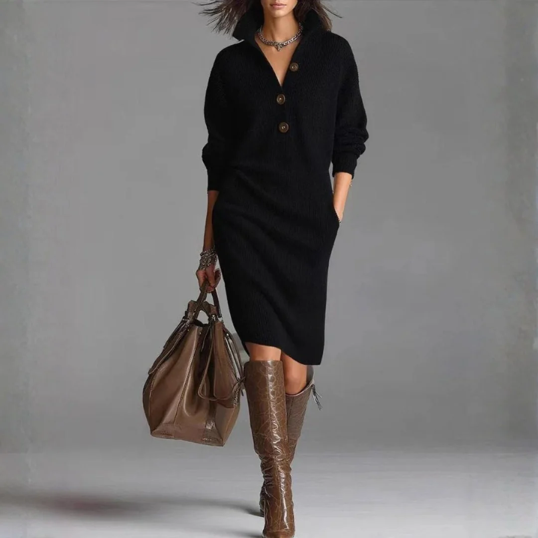 Robe en maille élégante - Image 2