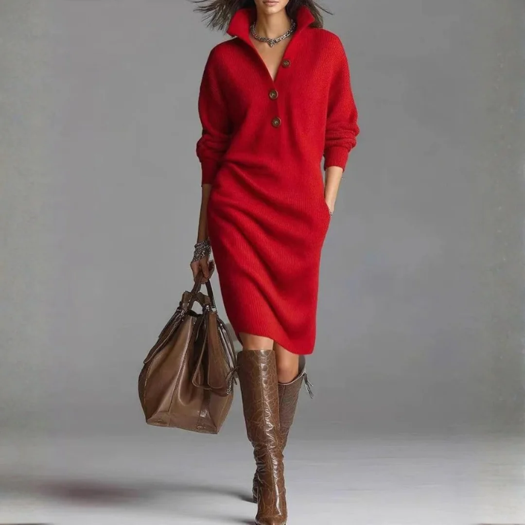 Robe en maille élégante - Image 3