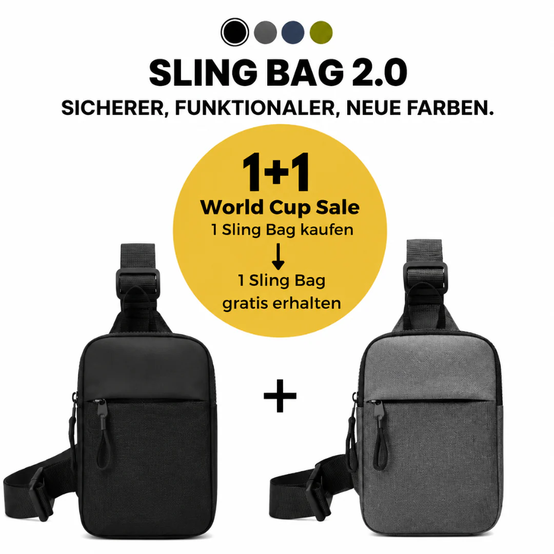Sac bandoulière compact sécurisé 2.0