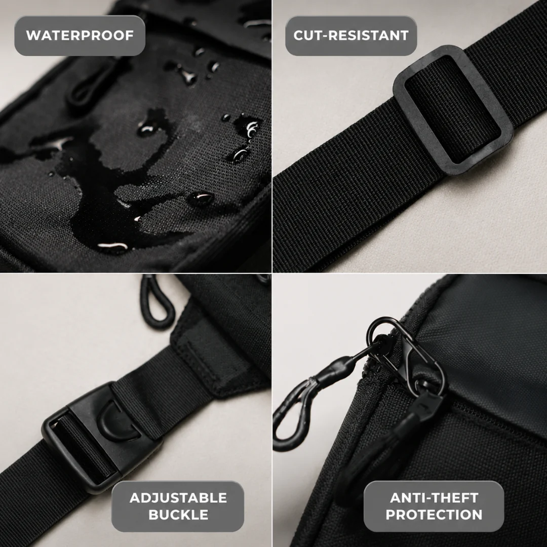 Sac bandoulière compact sécurisé 2.0 - Image 16