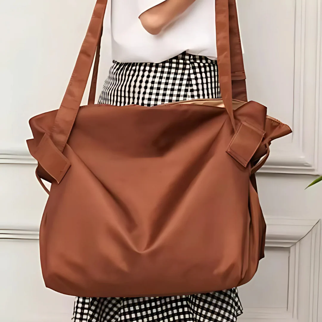 Sac de courses pliable avec fermeture éclair - Image 3