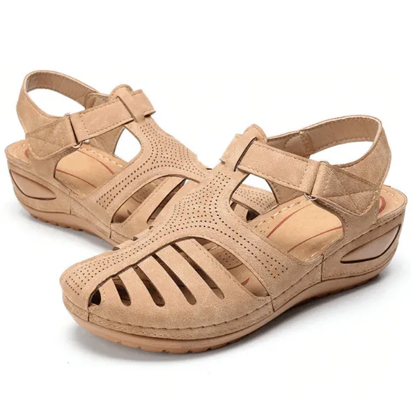 Sandales en cuir légères et confortables pour femme - Image 13