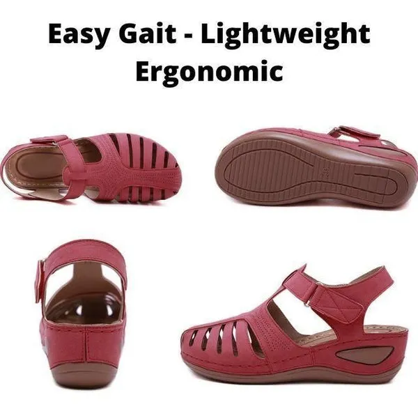 Sandales en cuir légères et confortables pour femme - Image 3