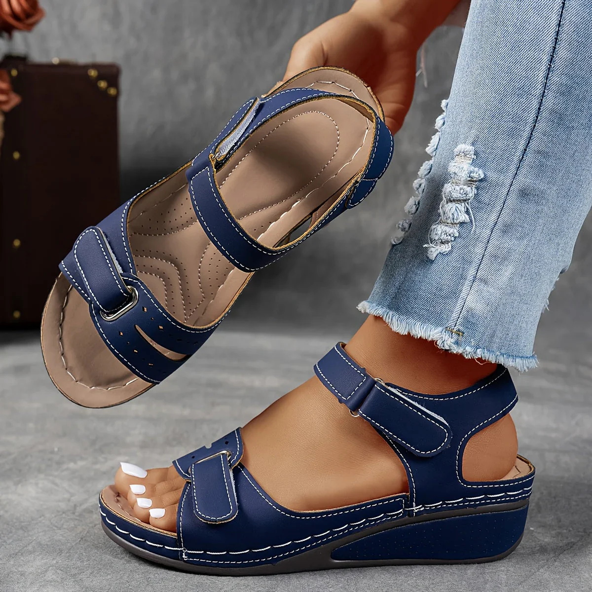 Sandales Mavina – Confort ergonomique et style au quotidien - Image 7