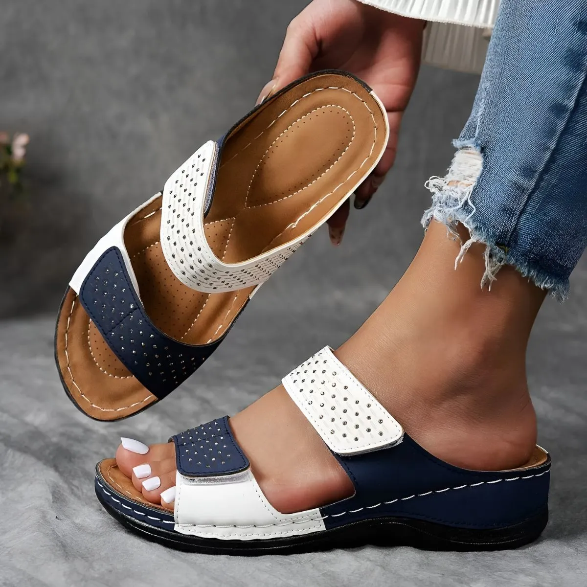 Sandales confort ergonomiques femme - Image 3