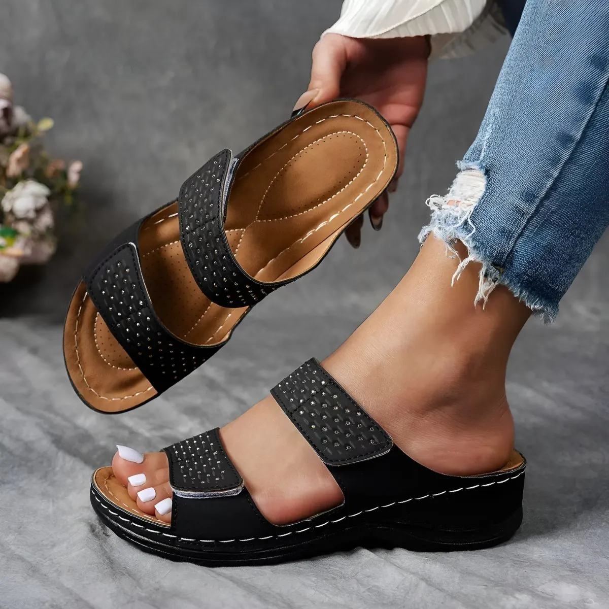 Sandales confort ergonomiques femme - Image 4