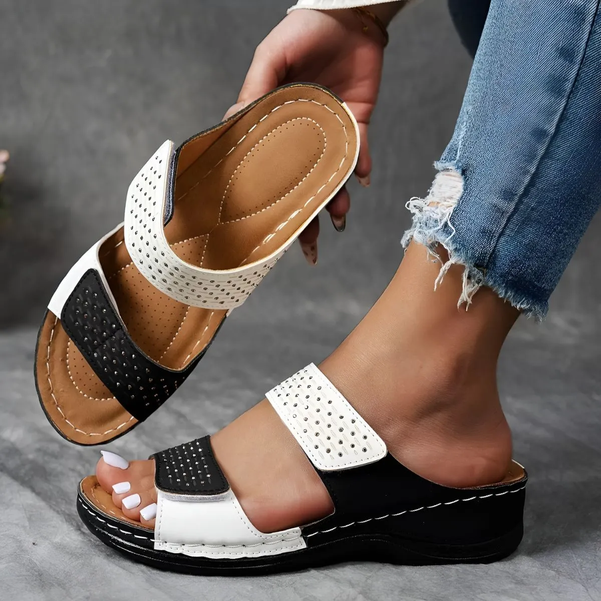Sandales confort ergonomiques femme - Image 5