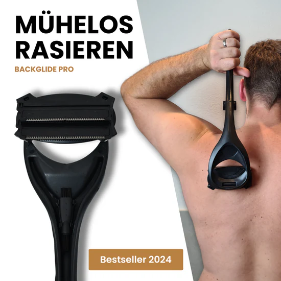 Rasage du dos sans douleur