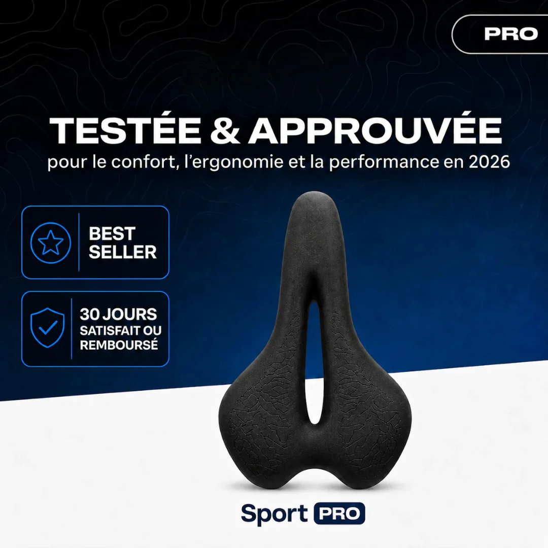 Selle de vélo ergonomique confort longue distance - Image 9