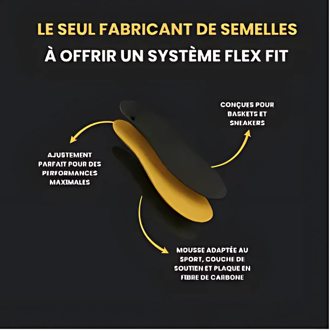 Semelles sportives en fibre de carbone - Image 2