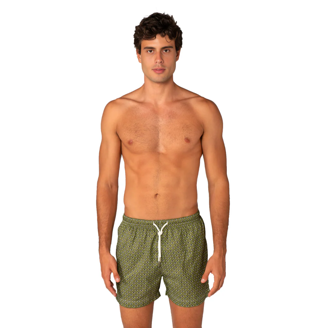 Short de bain imprimé pour homme - Image 10