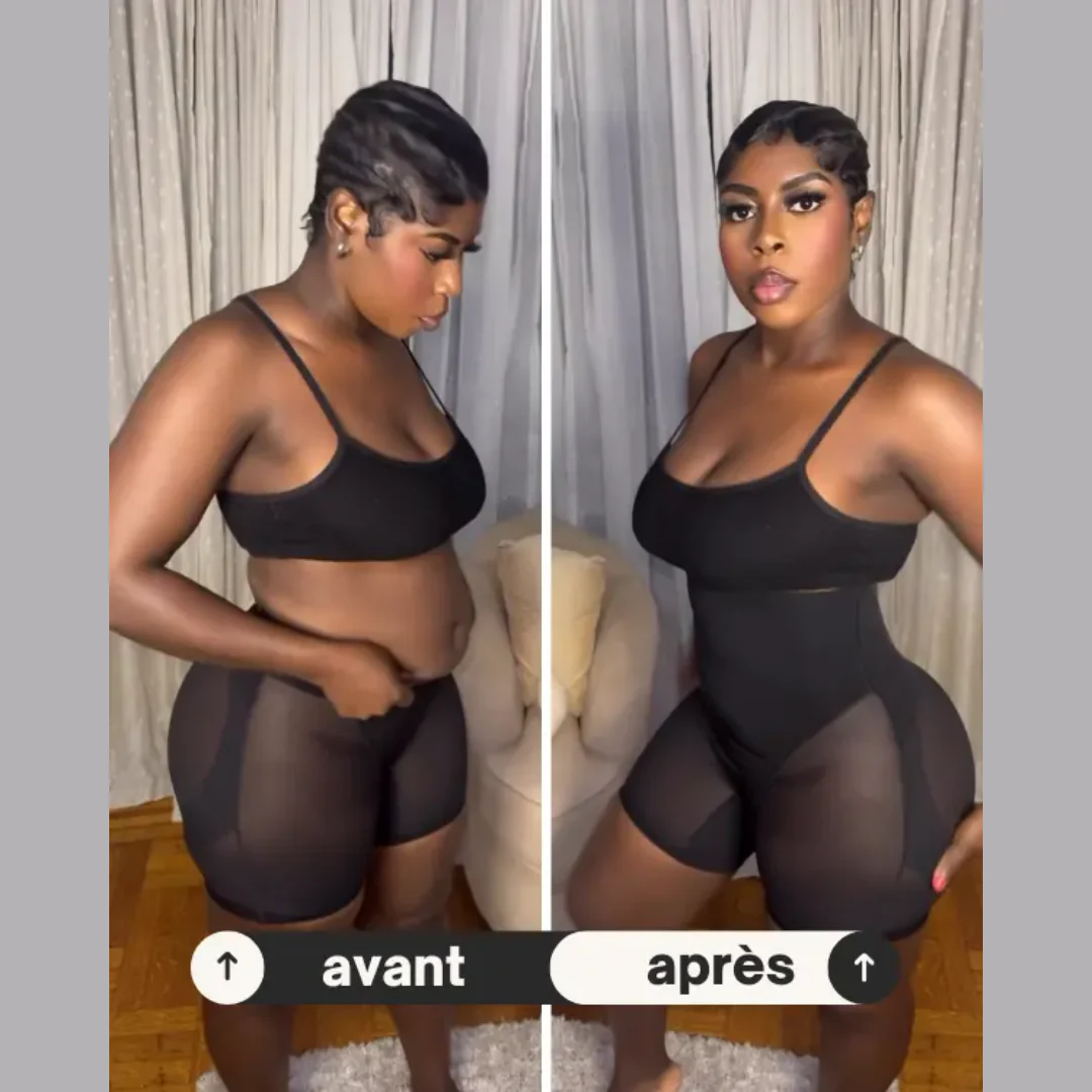 Shorty gainant ventre plat et galbe fesses - Image 6