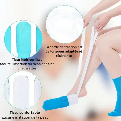 SockEase™ – l’aide révolutionnaire pour enfiler les chaussettes - Image 2