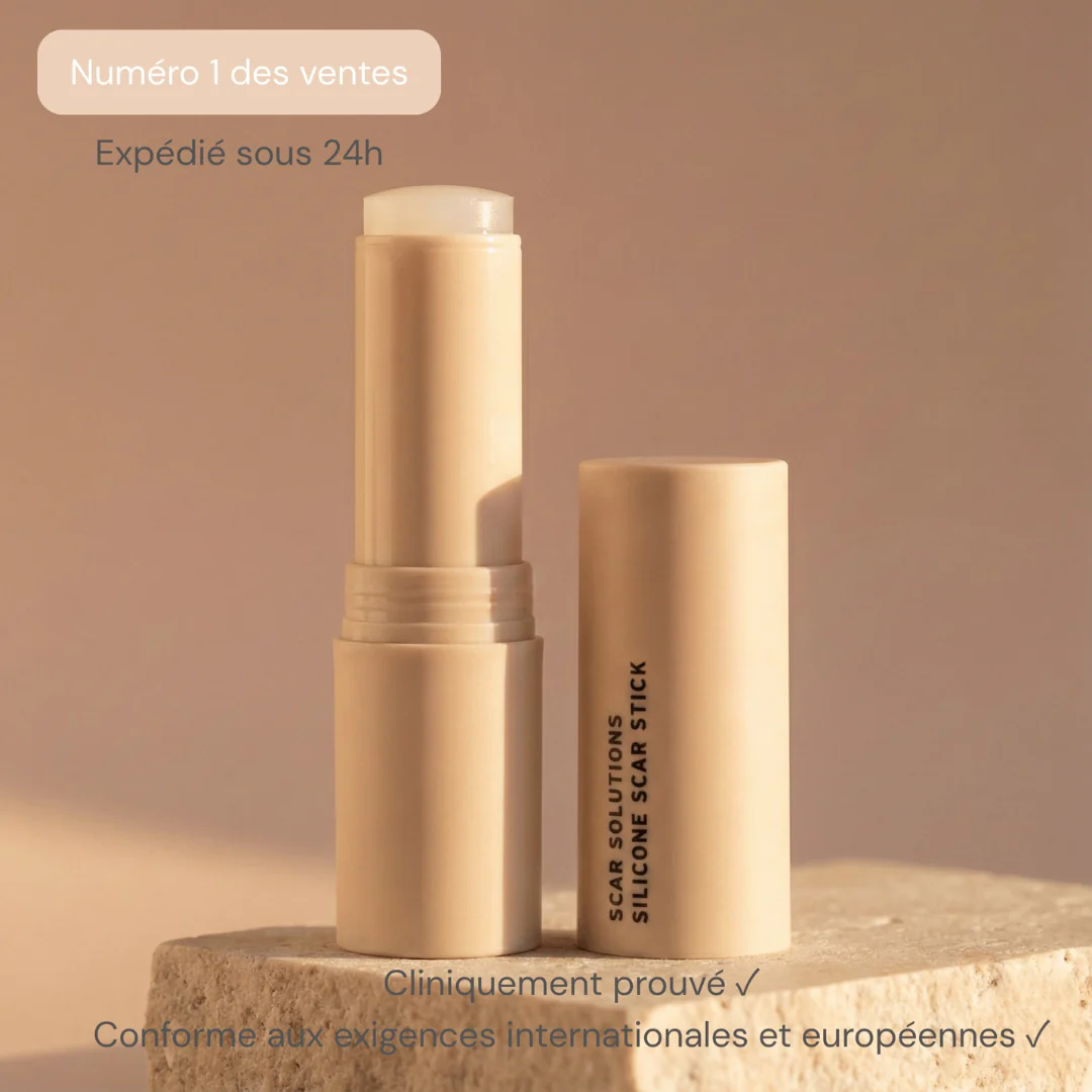 Stick réparateur silicone pour cicatrices