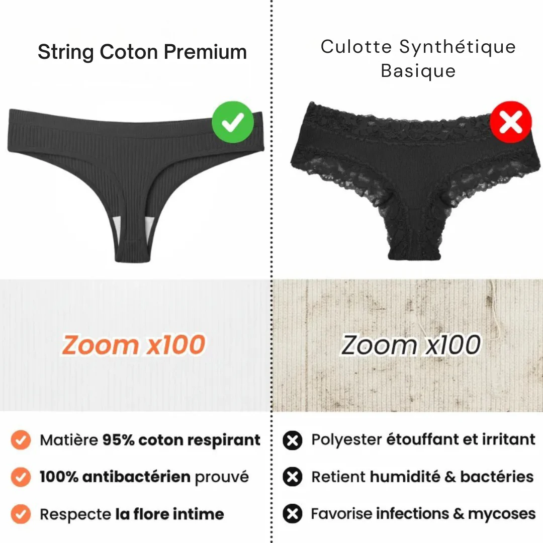 String Confort Santé en Coton - Image 6