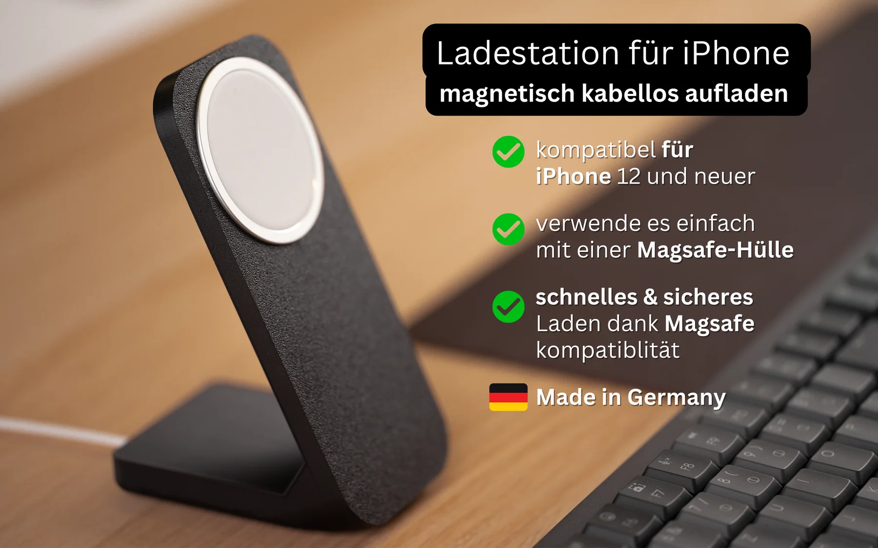 Support - Station de charge compatible avec iPhone®