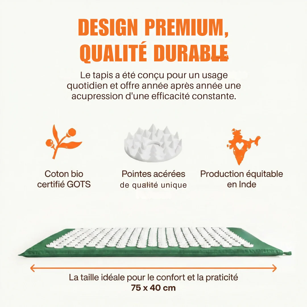 Tapis d'acupression pour confort et relaxation - Image 7