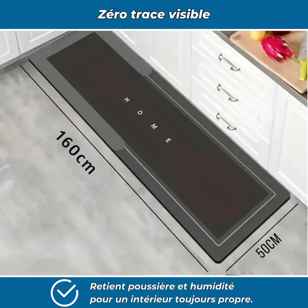 Tapis de cuisine antidérapant lavable - Image 3