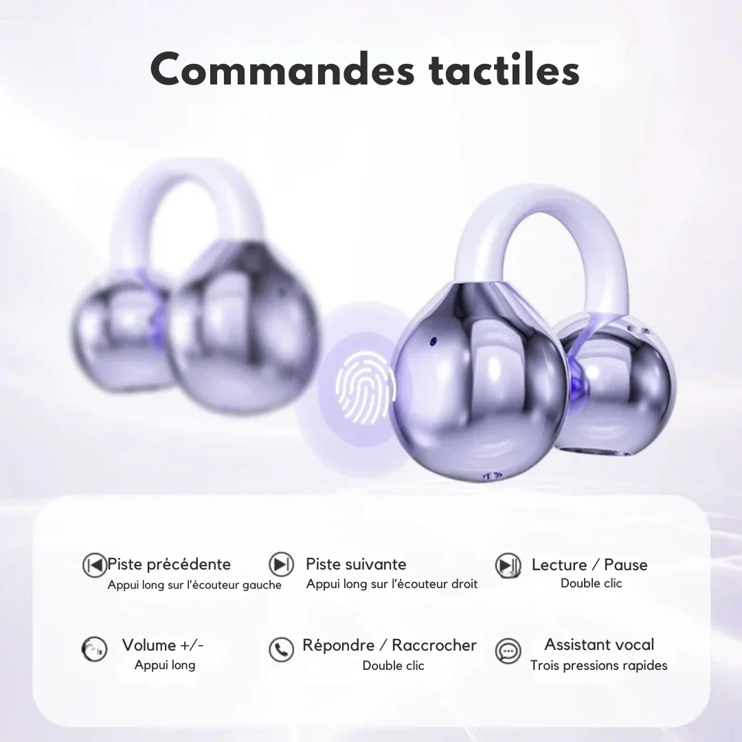 Hynoa | Écouteurs Bluetooth à clip - Image 5