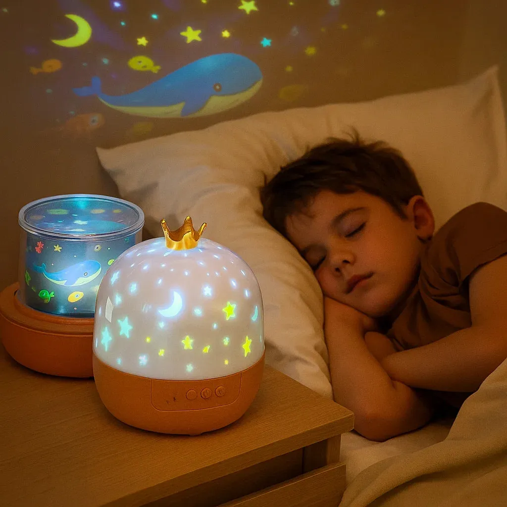 Veilleuse & projecteur pour enfants 2-en-1 - Image 2