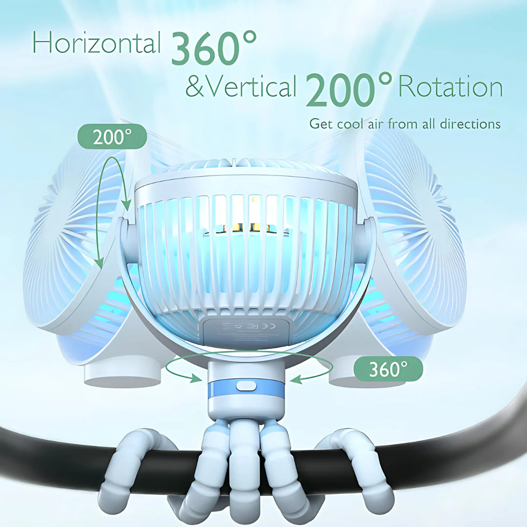 Ventilateur portatif USB - Image 8