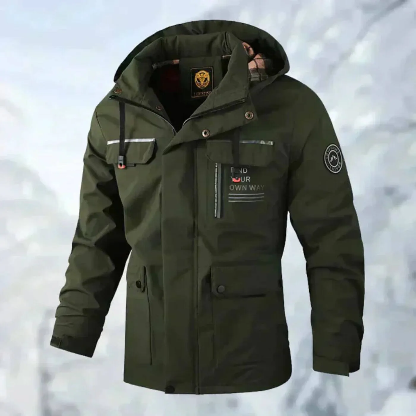 Veste coupe-vent imperméable - Image 9