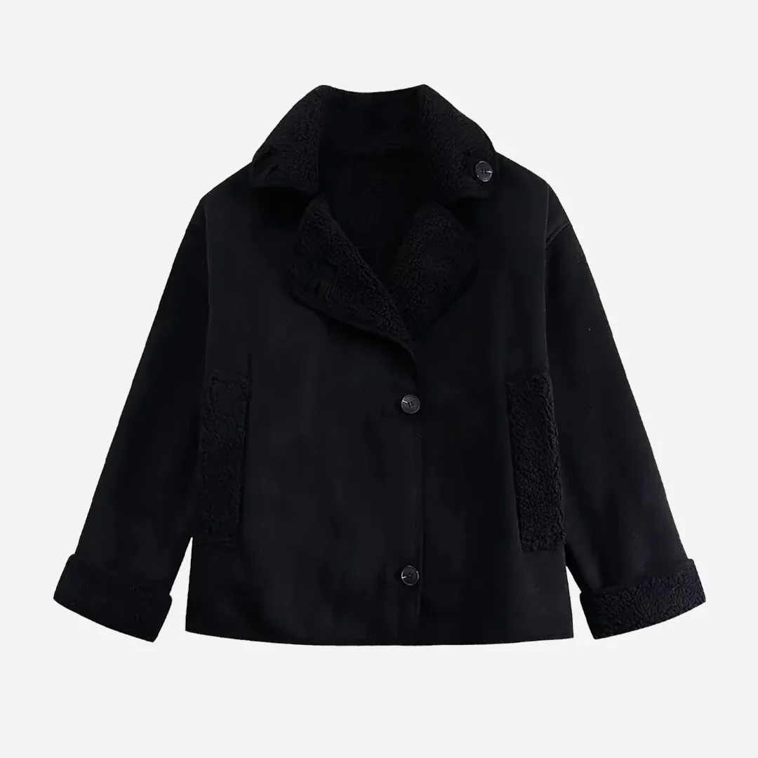 Veste d’hiver femme simili-cuir - Image 3