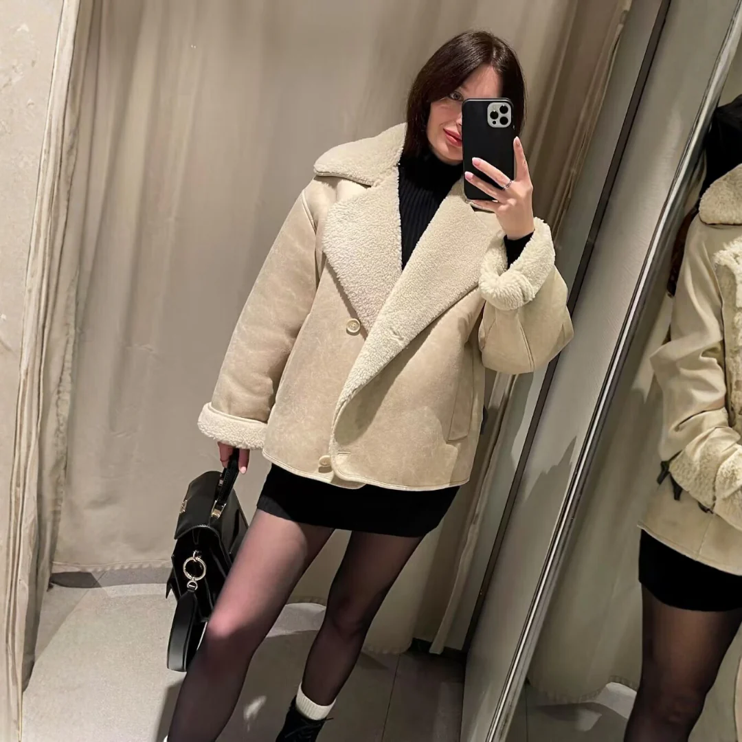 Veste d’hiver femme simili-cuir - Image 5