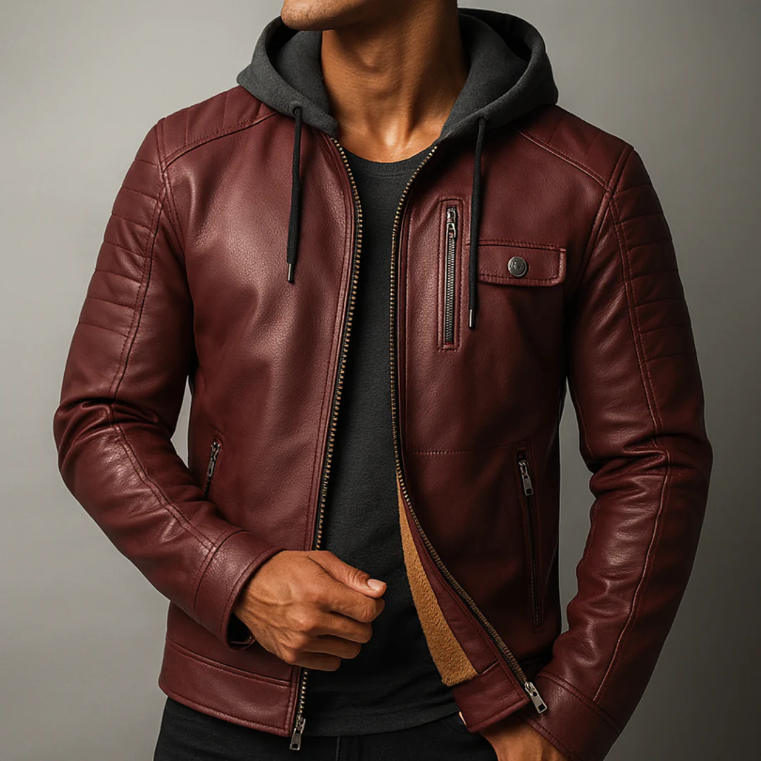 Veste doublée chaude avec capuche amovible - Image 8