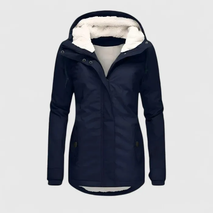 Veste d’hiver imperméable et chaude pour femme - Image 4