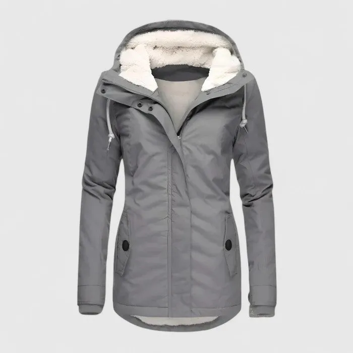Veste d’hiver imperméable et chaude pour femme - Image 5