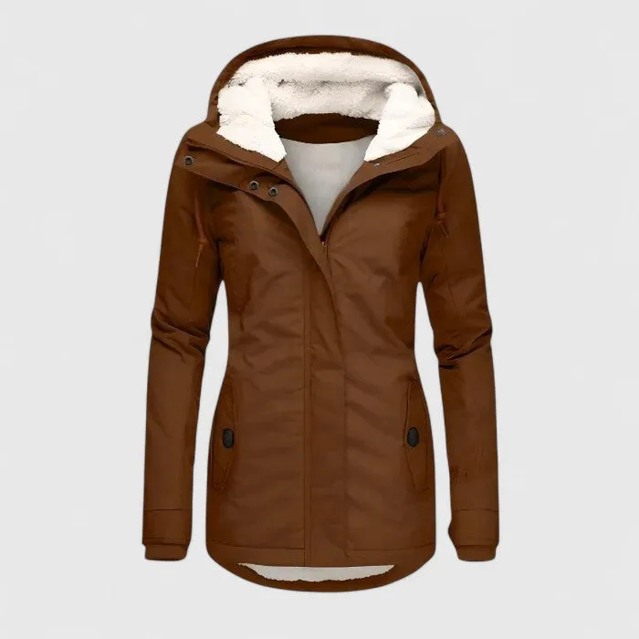 Veste d’hiver imperméable et chaude pour femme - Image 6