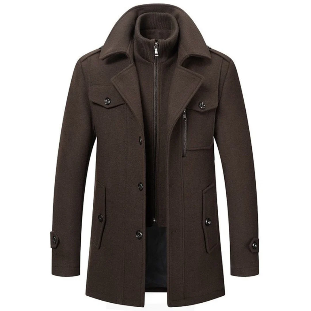 Veste en laine premium pour homme - Image 5