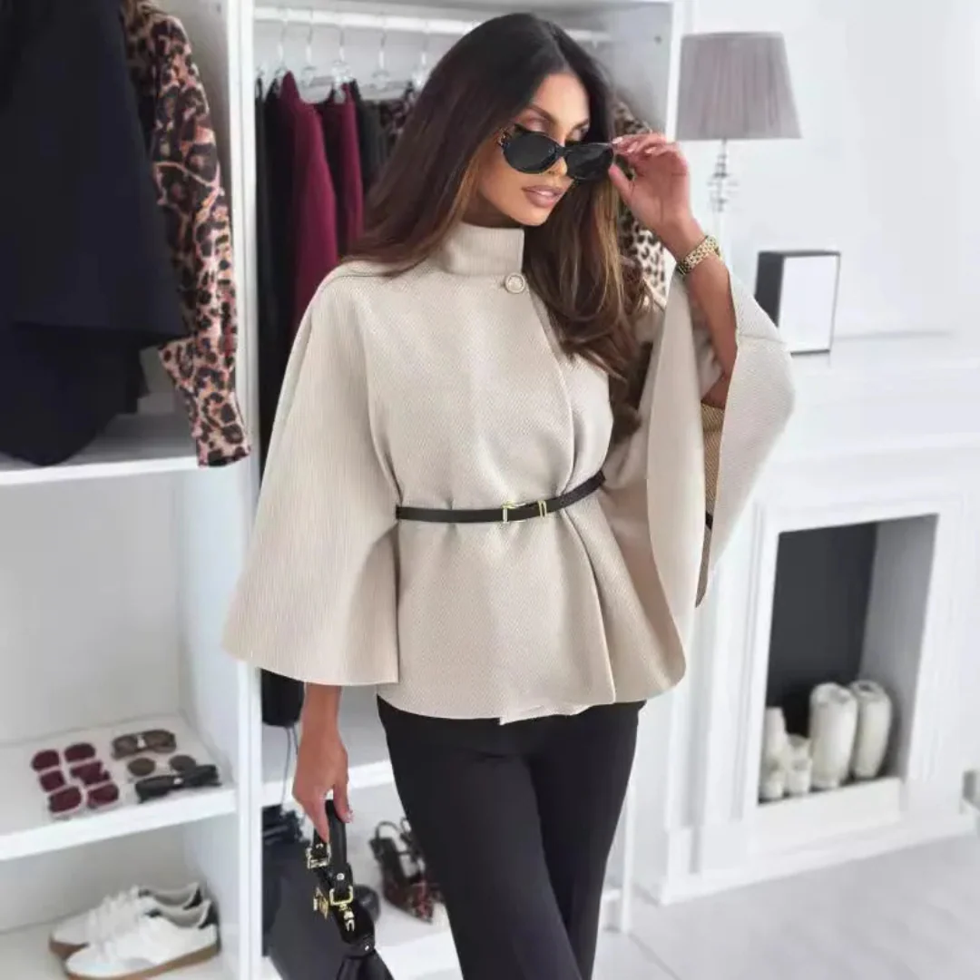 Veste papillon ceinturée